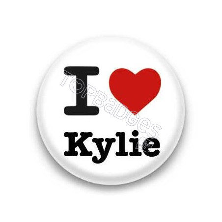 Badge : I love Kylie