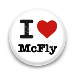Badge I Love McFly