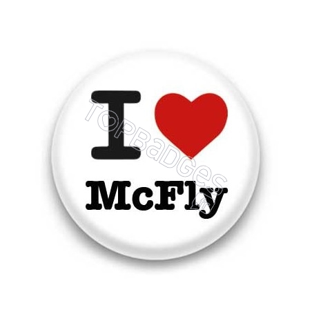 Badge I Love McFly