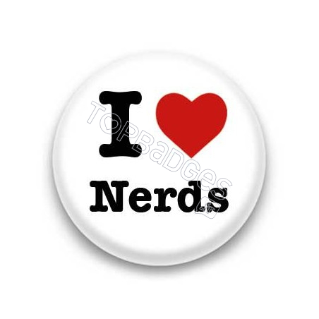 Badge I Love Nerds