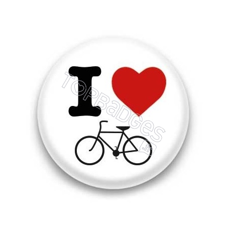 Badge I Love vélo