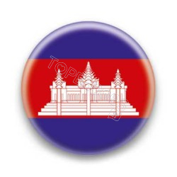 Badge Drapeau du Cambodge