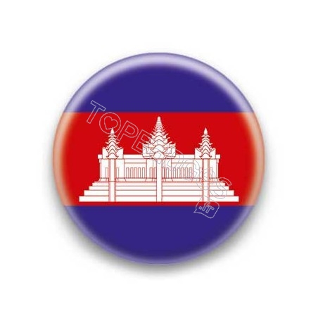 Badge Drapeau du Cambodge