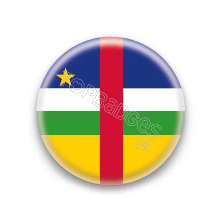 Badge Drapeau Centrafrique