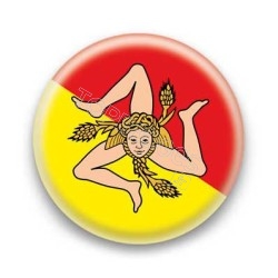 Badge Drapeau Sicile