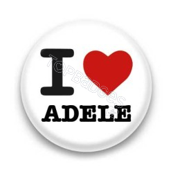 Badge I Love Adèle