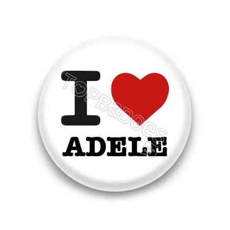 Badge I Love Adèle