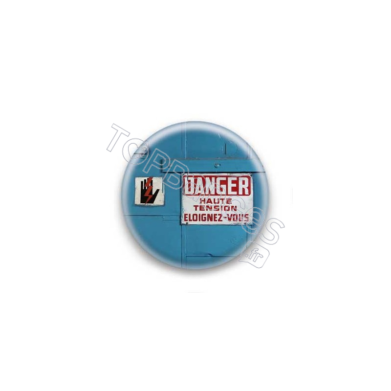 Badge Leeroy - danger