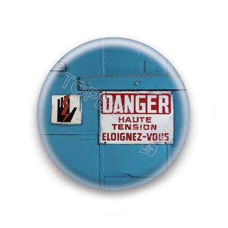 Badge Leeroy - danger