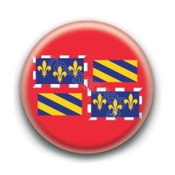 Badge drapeau Bourgogne