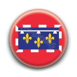 Badge drapeau Centre-Val-de-Loire