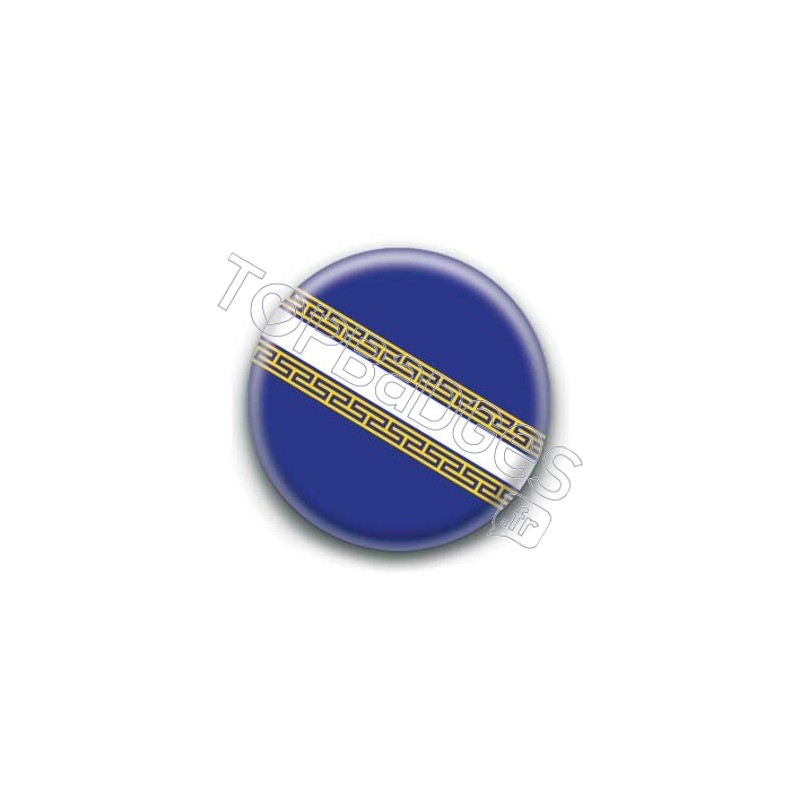 Badge drapeau Champagne-Ardenne