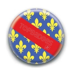 Badge drapeau département d'Allier