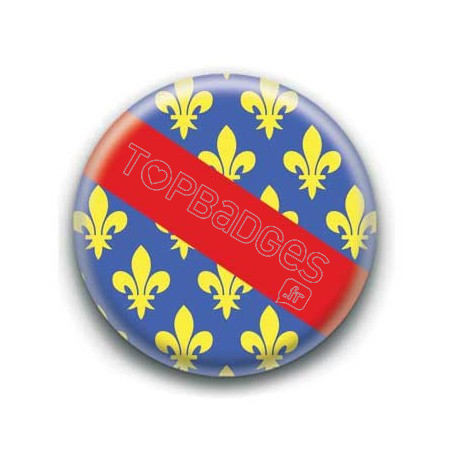 Badge drapeau département d'Allier