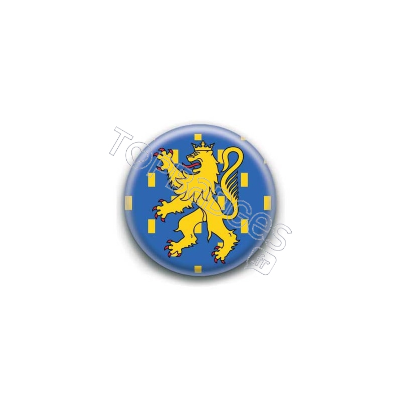 Badge drapeau Franche Comté