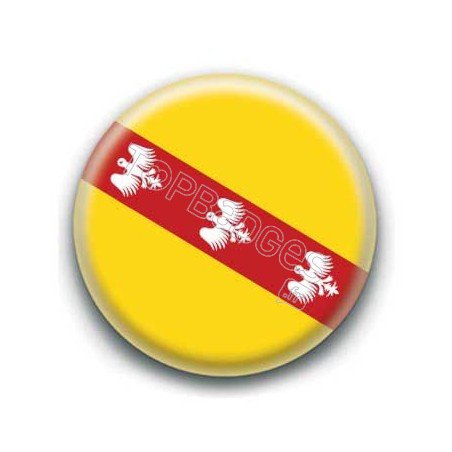 Badge drapeau Lorraine