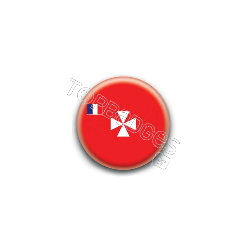 Badge drapeau Wallis et Futuna