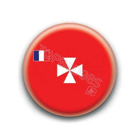 Badge drapeau Wallis et Futuna