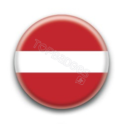 Badge drapeau Lettonie