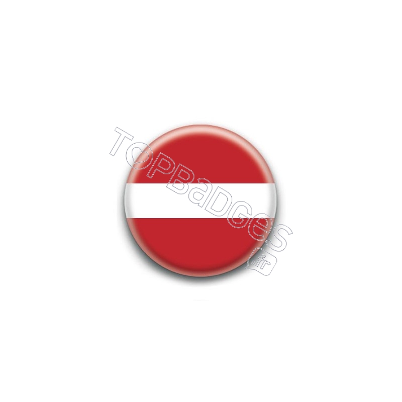 Badge drapeau Lettonie