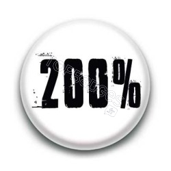 Badge 200 pour cent