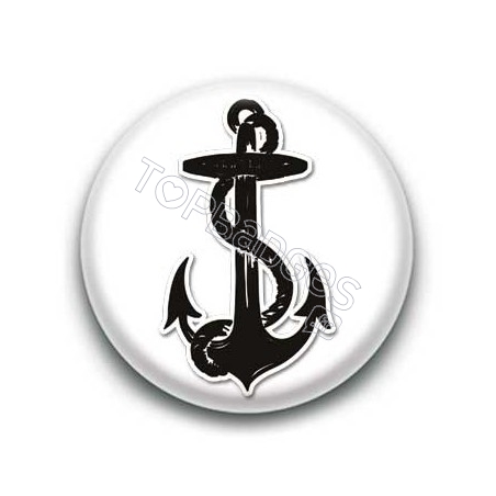 Badge Ancre marine