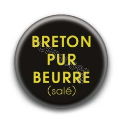 Badge : Breton pur beurre salé