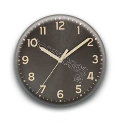 Badge Horloge avec chiffres