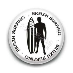Badge Breizh surfing