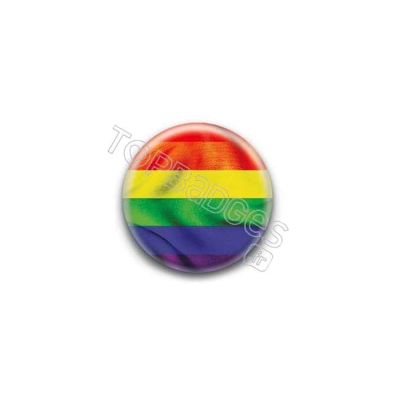 Badge  : Drapeau LGBTQIA+