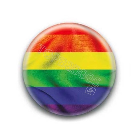 Badge  : Drapeau LGBTQIA+