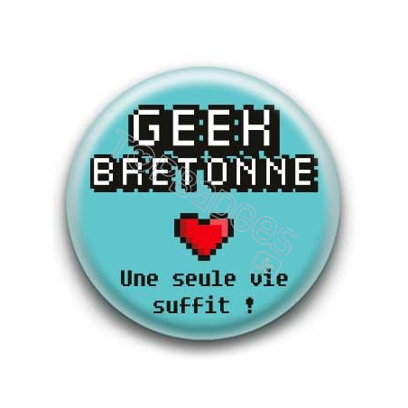 Badge : Geek Bretonne