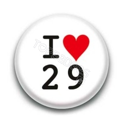 Badge I Love 29