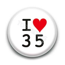 Badge I Love 35