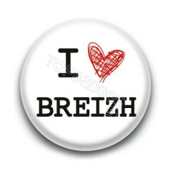 Badge I Love Breizh