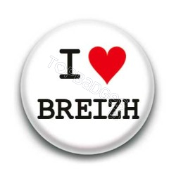 Badge I Love Breizh