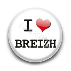 Badge I Love Breizh