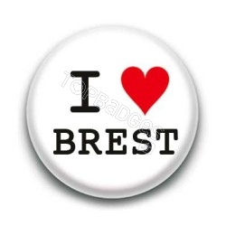 Badge I Love Brest