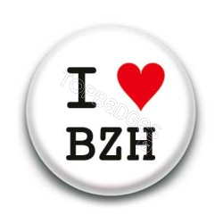 Badge I Love BZH