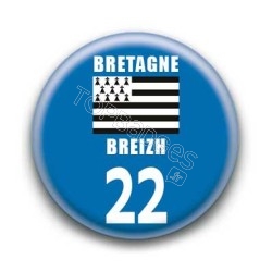Badge Bretagne 22