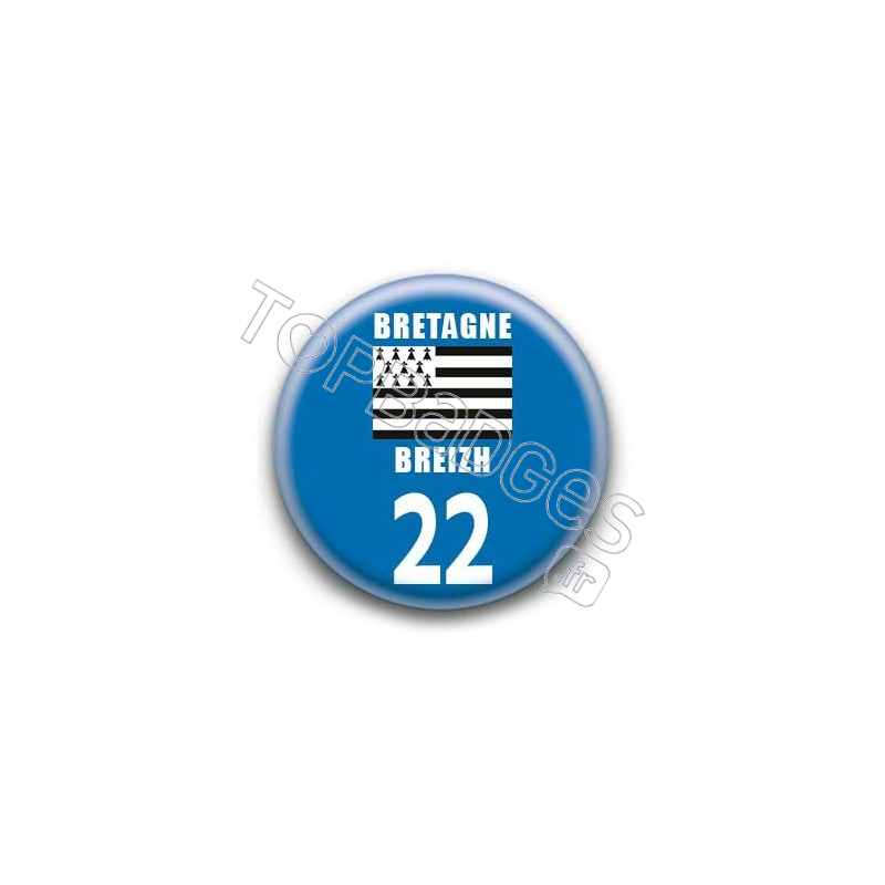 Badge Bretagne 22