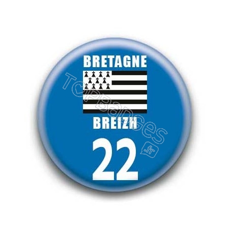 Badge Bretagne 22