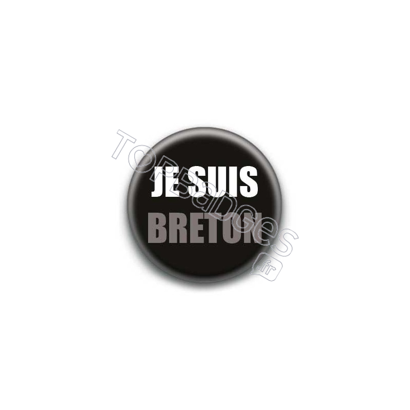 Badge Je suis Breton