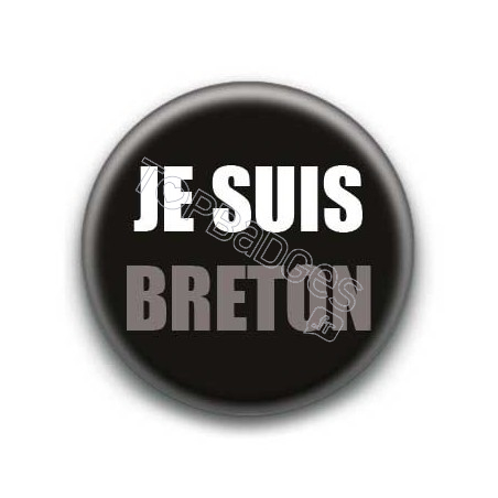 Badge Je suis Breton