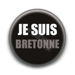 Badge Je suis Bretonne