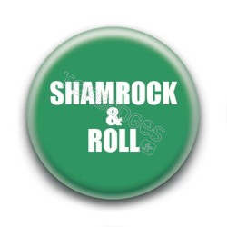 Badge Shamrock and Roll