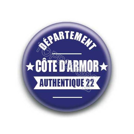 Badge Côte d'Armor 22