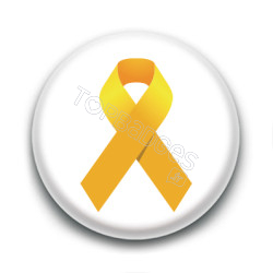 Badge : Ruban jaune