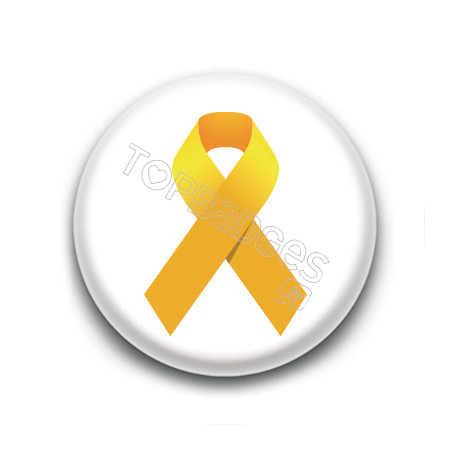 Badge : Ruban jaune