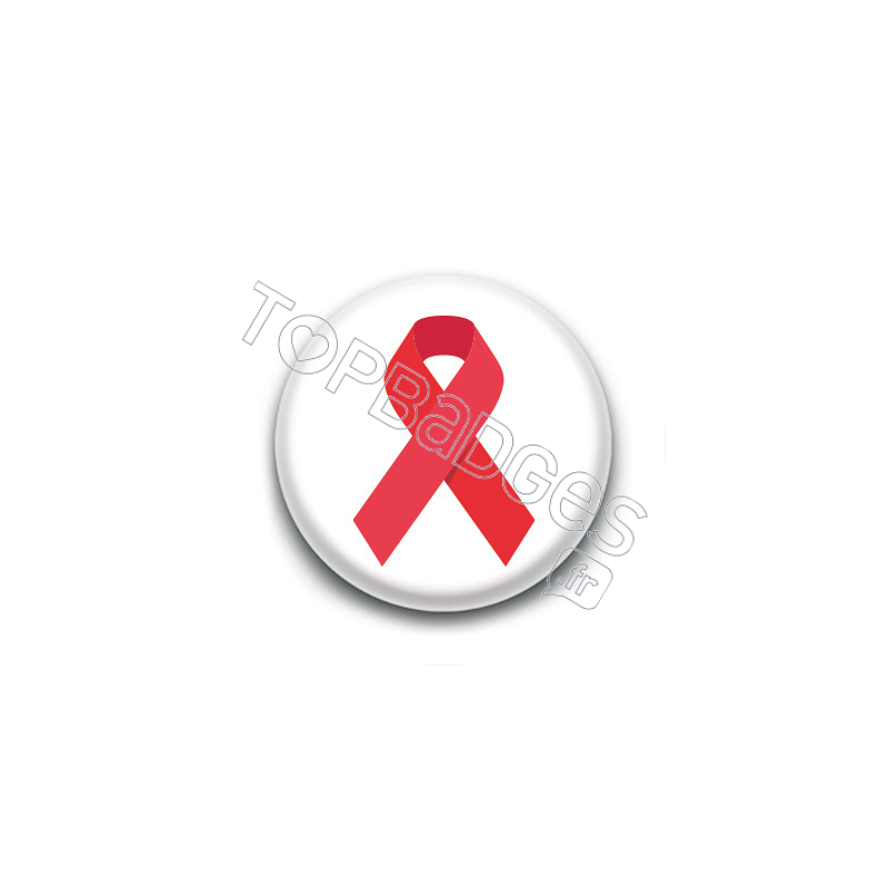 Badge : Lutte contre le sida Badge : Lutte contre le sida